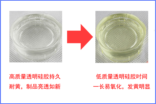 高透硅膠制品發(fā)黃，你可接受？